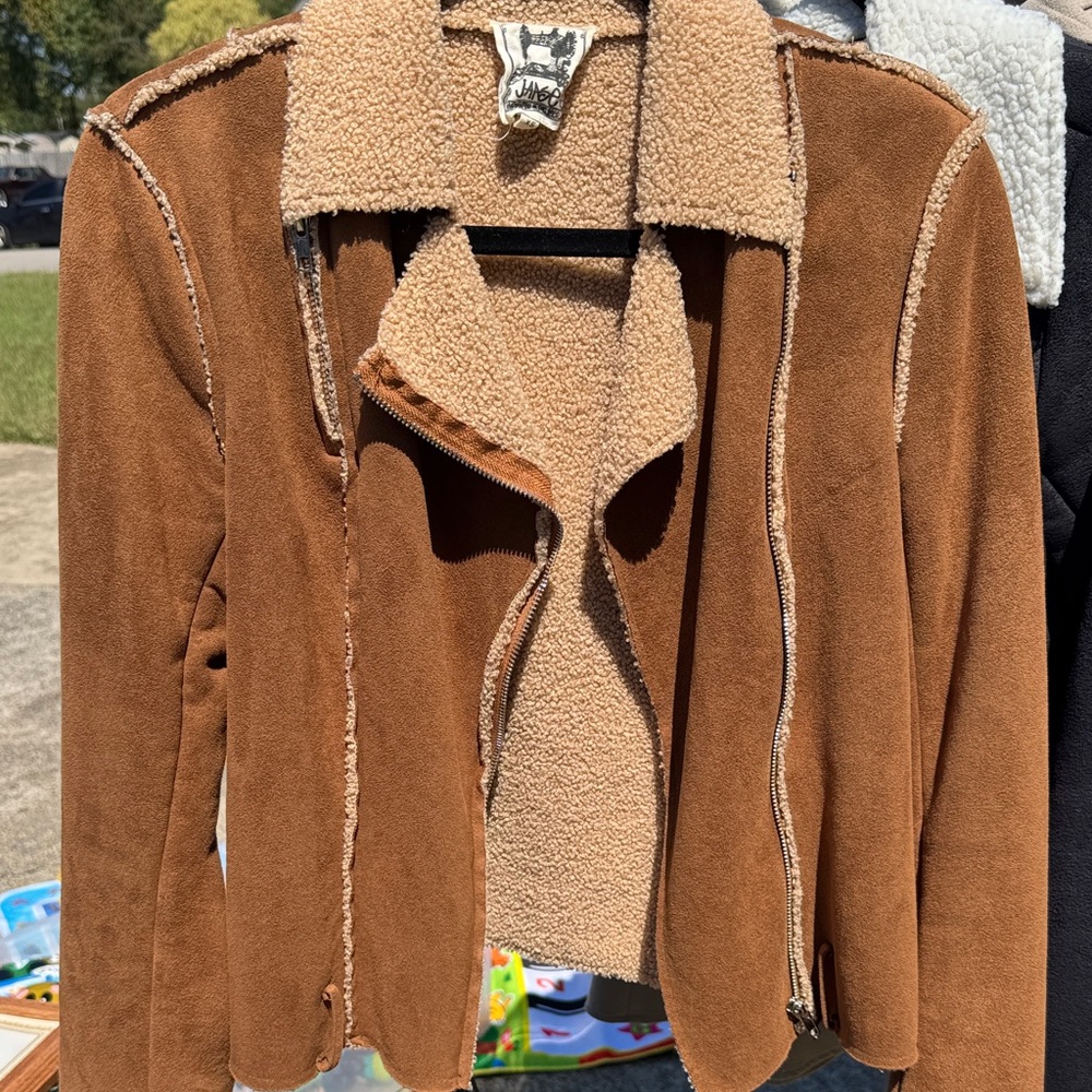 Jaase Brown Shearling Jacket